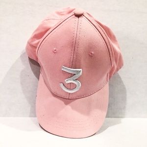 Chance the Rapper "3" Pink Hat